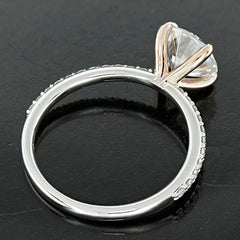 The Adeline Delicate Solitaire Engagement Ring