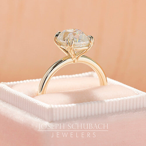 Setting - Scottsdale Solitaire Engagement Ring with a Double Four Prong Head