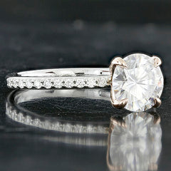 The Adeline Delicate Solitaire Engagement Ring