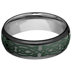 Zirconium + Polish , Polish Finish + Titanium