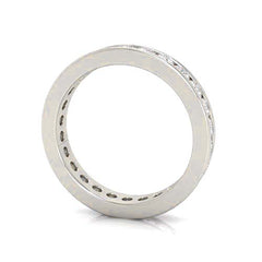 Style 10023: Channel Set Round Brilliant Diamond Anniversary Band
