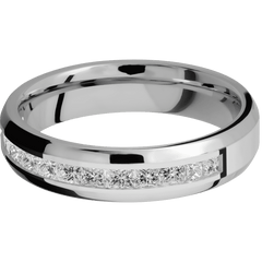 14K White Gold + Polish , Polish Finish