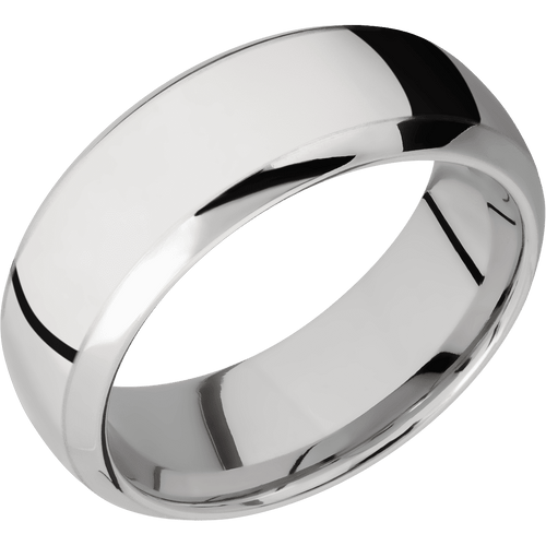 14K White Gold + Polish , Polish Finish