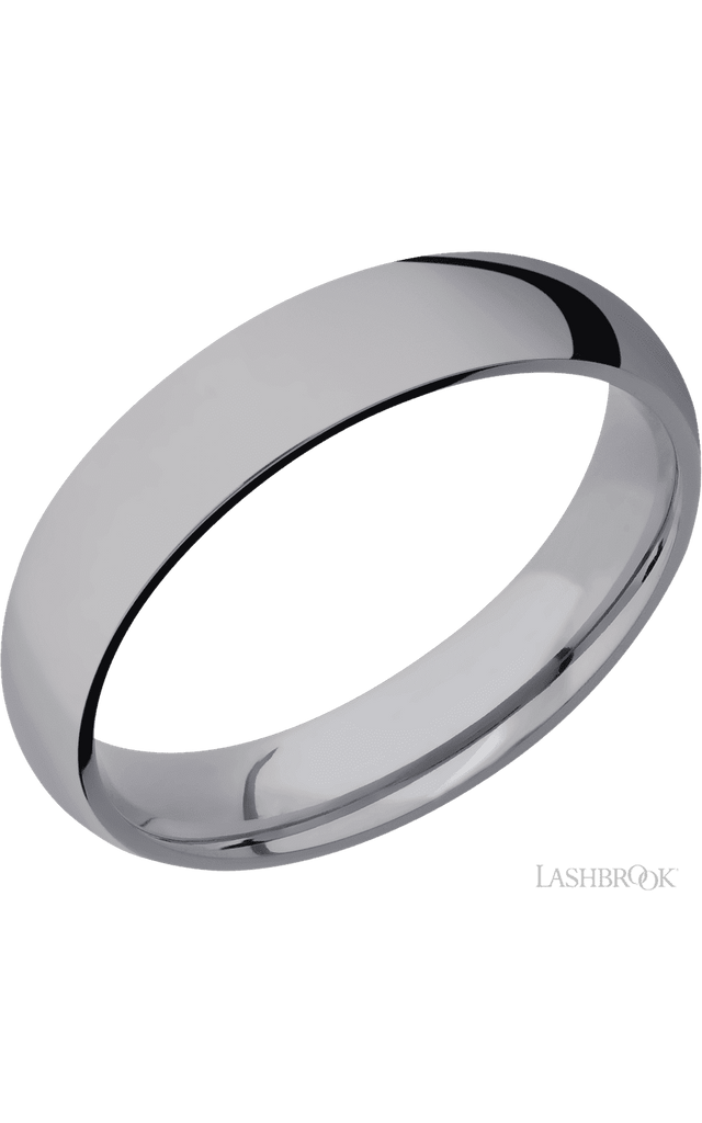 5 mm wide Domed Tantalum band.