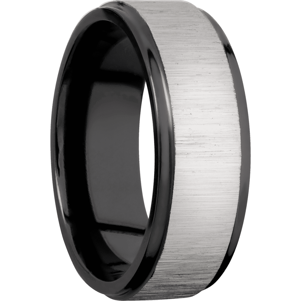 Zirconium + Crosssatinsilver , Polish Finish