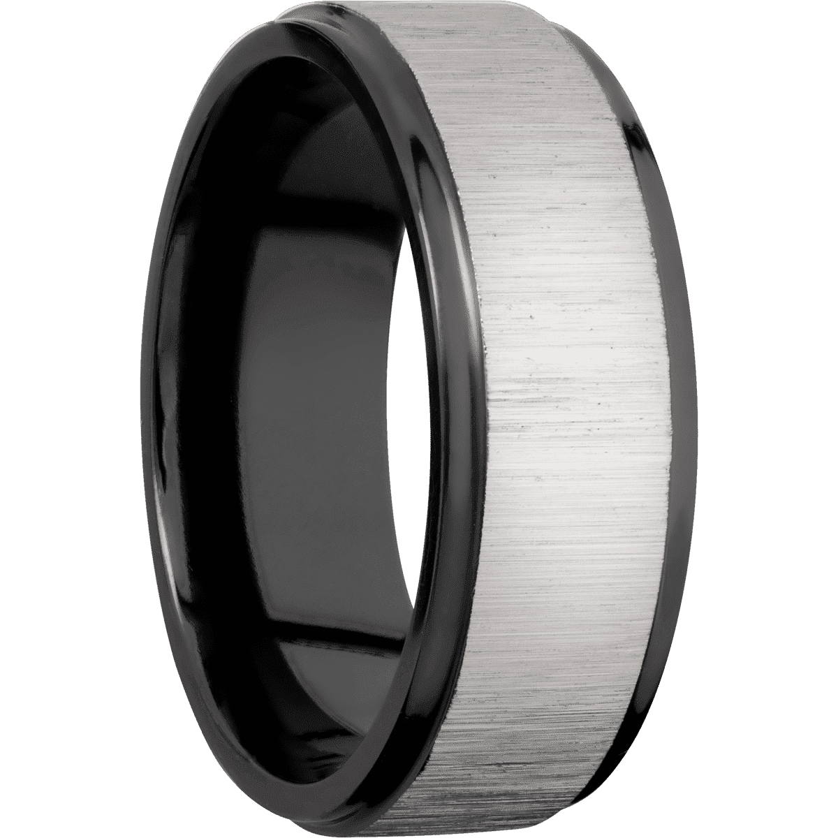 Zirconium + Crosssatinsilver , Polish Finish