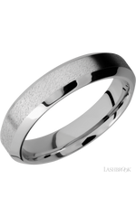 5 mm wide High Bevel Cobalt Chrome band.