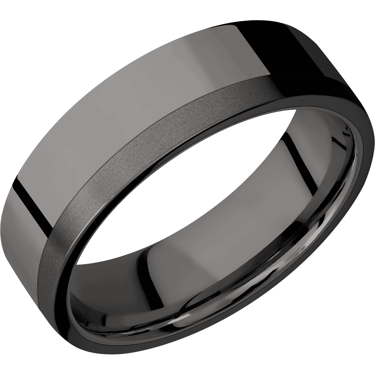 Tantalum Noir + Polish Finish