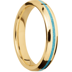 10K Yellow Gold + Polish , Polish Finish