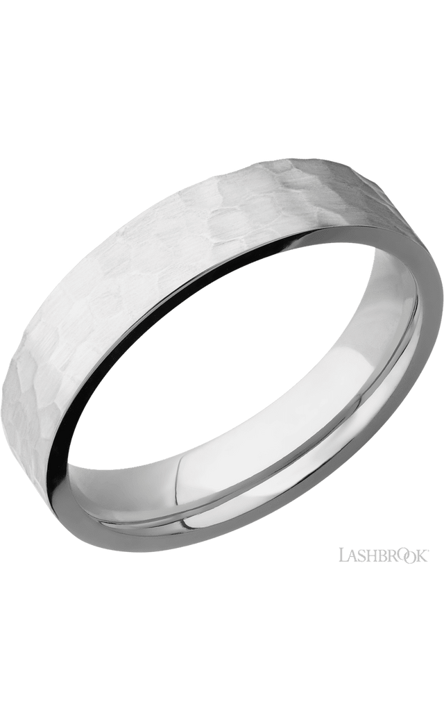 5 mm wide Flat Cobalt Chrome band.