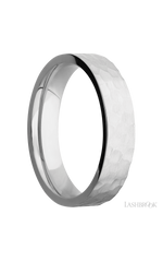 5 mm wide Flat Cobalt Chrome band.