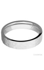 5 mm wide Flat Cobalt Chrome band.