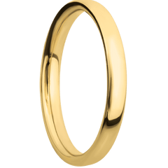 14K Yellow Gold with Polish Finish