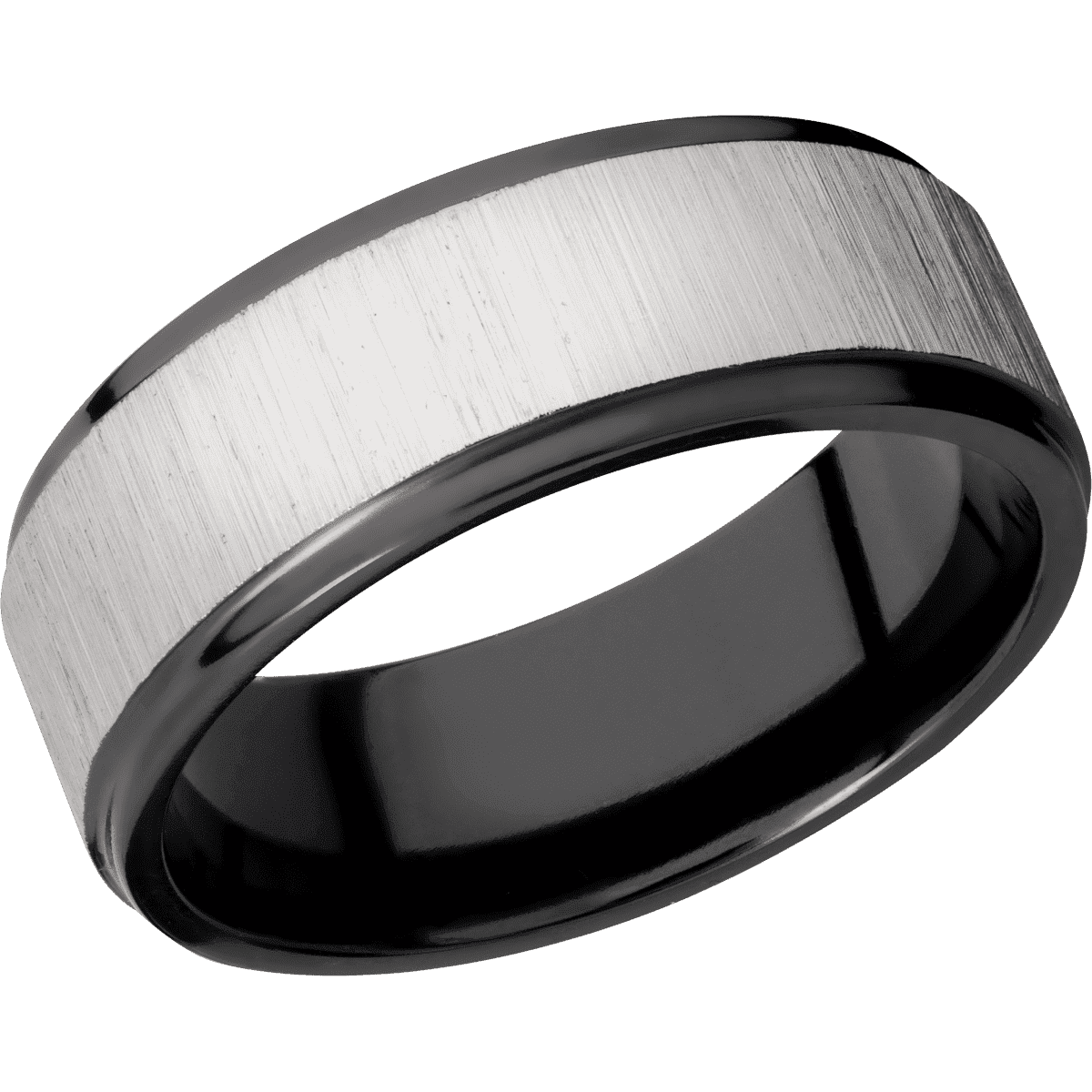 Zirconium + Crosssatinsilver , Polish Finish