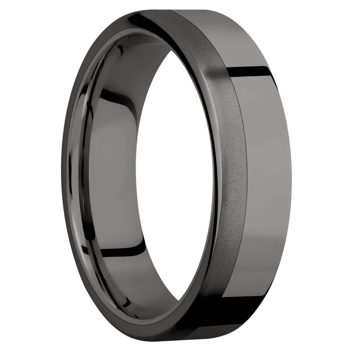 Tantalum Noir + Polish Finish
