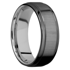 Zirconium + Crosssatinblack , Polish Finish + Titanium