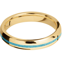 10K Yellow Gold + Polish , Polish Finish
