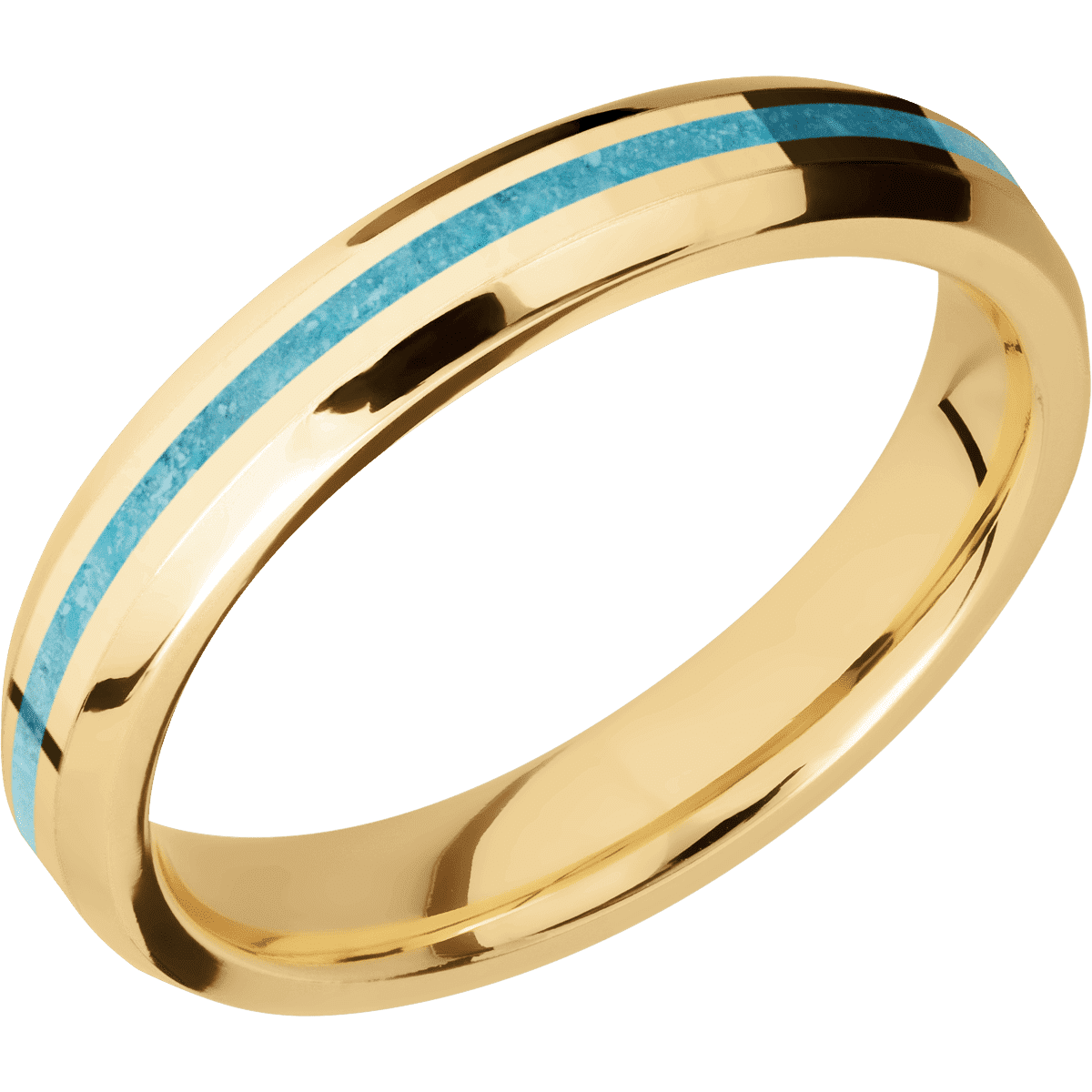 10K Yellow Gold + Polish , Polish Finish