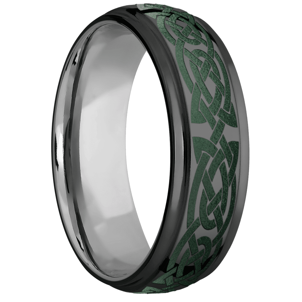 Zirconium + Polish , Polish Finish + Titanium