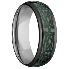 Zirconium + Polish , Polish Finish + Titanium