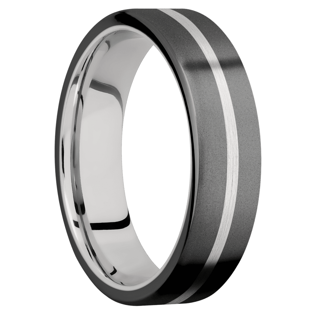 Zirconium + Bead Finish + Platinum
