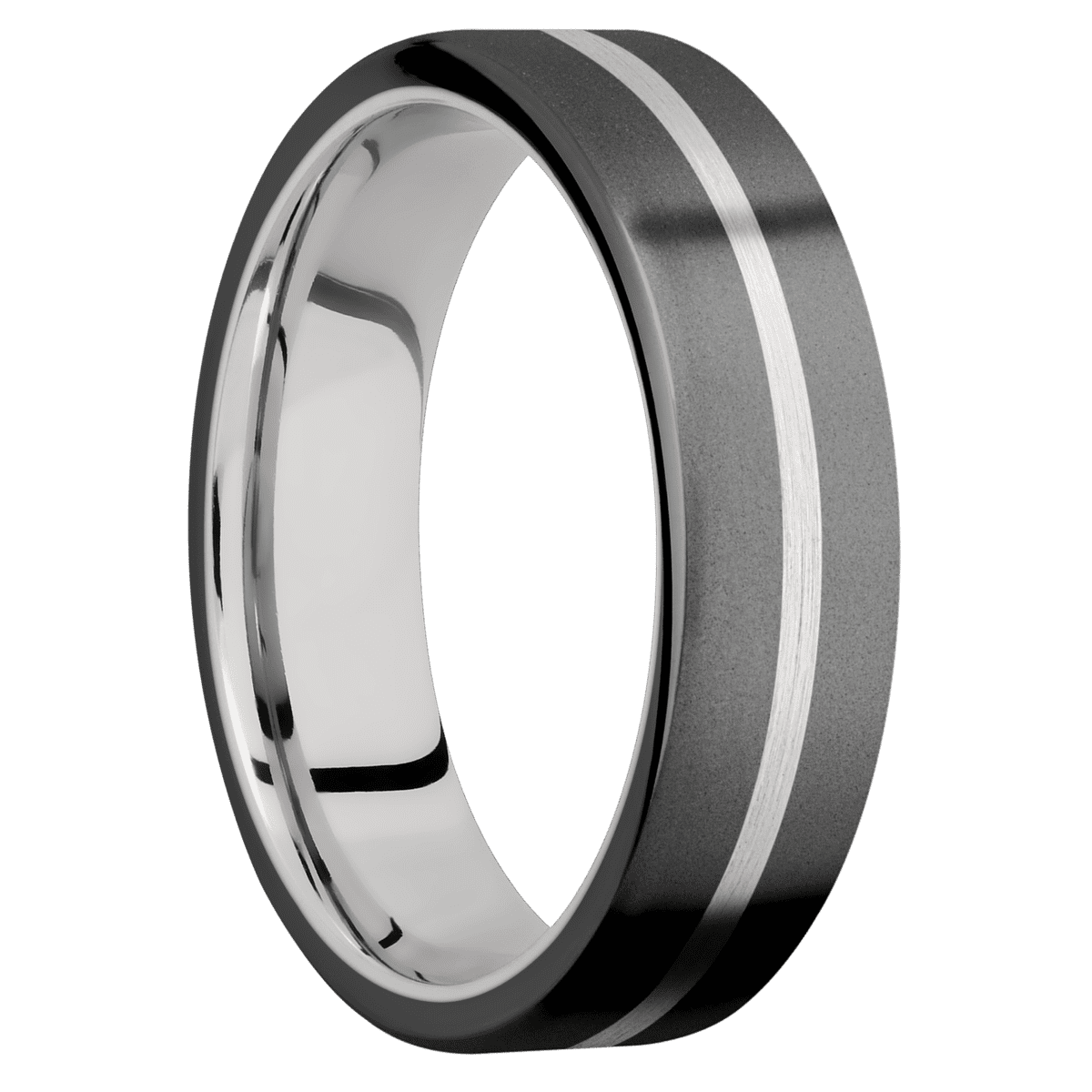 Zirconium + Bead Finish + Platinum