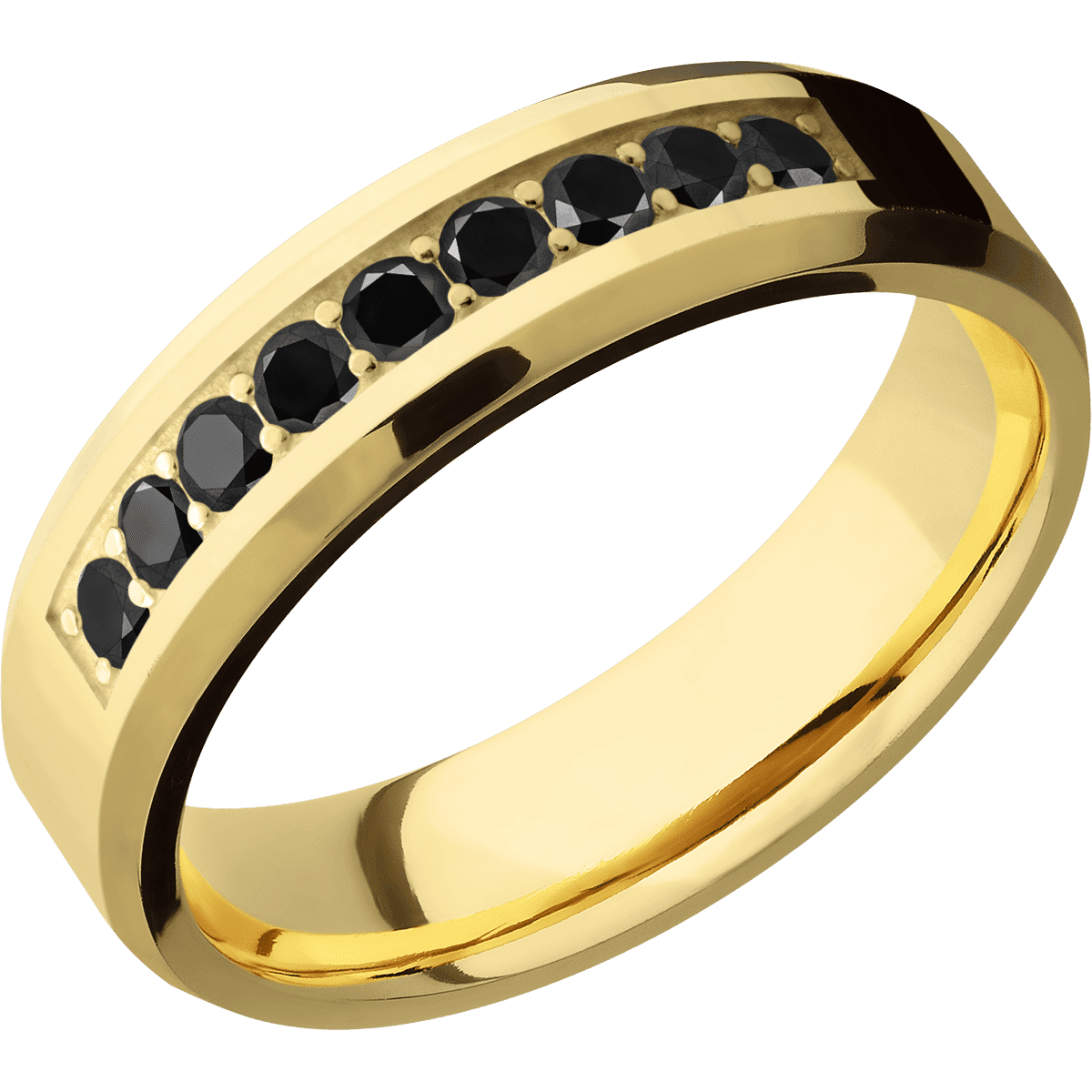 14K Yellow Gold with Polish , Polish Finish