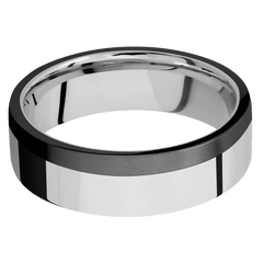 Palladium Silver + Polish Finish