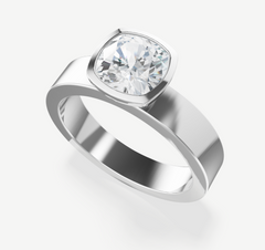 style-104705:-mosaic-bezel-head-and-wide-flat-shank-engagement-ring