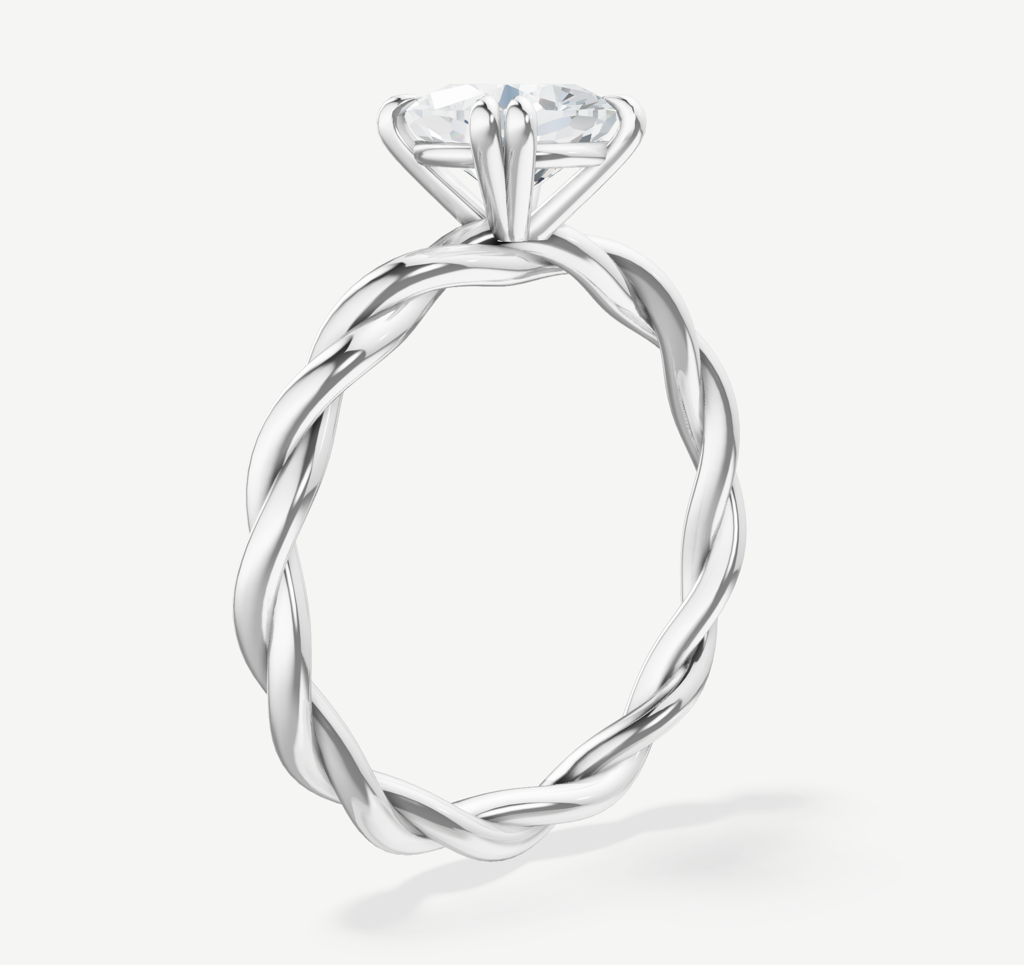 style-104700:-ballerina-head-and-round-wire-twisted-shank-engagement-ring