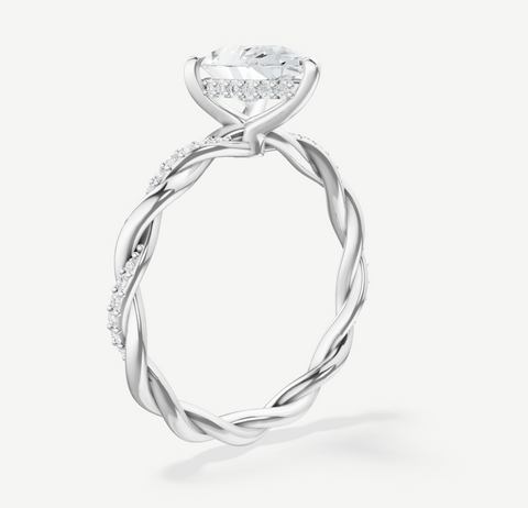 Platinum Solitaire Engagement Ring