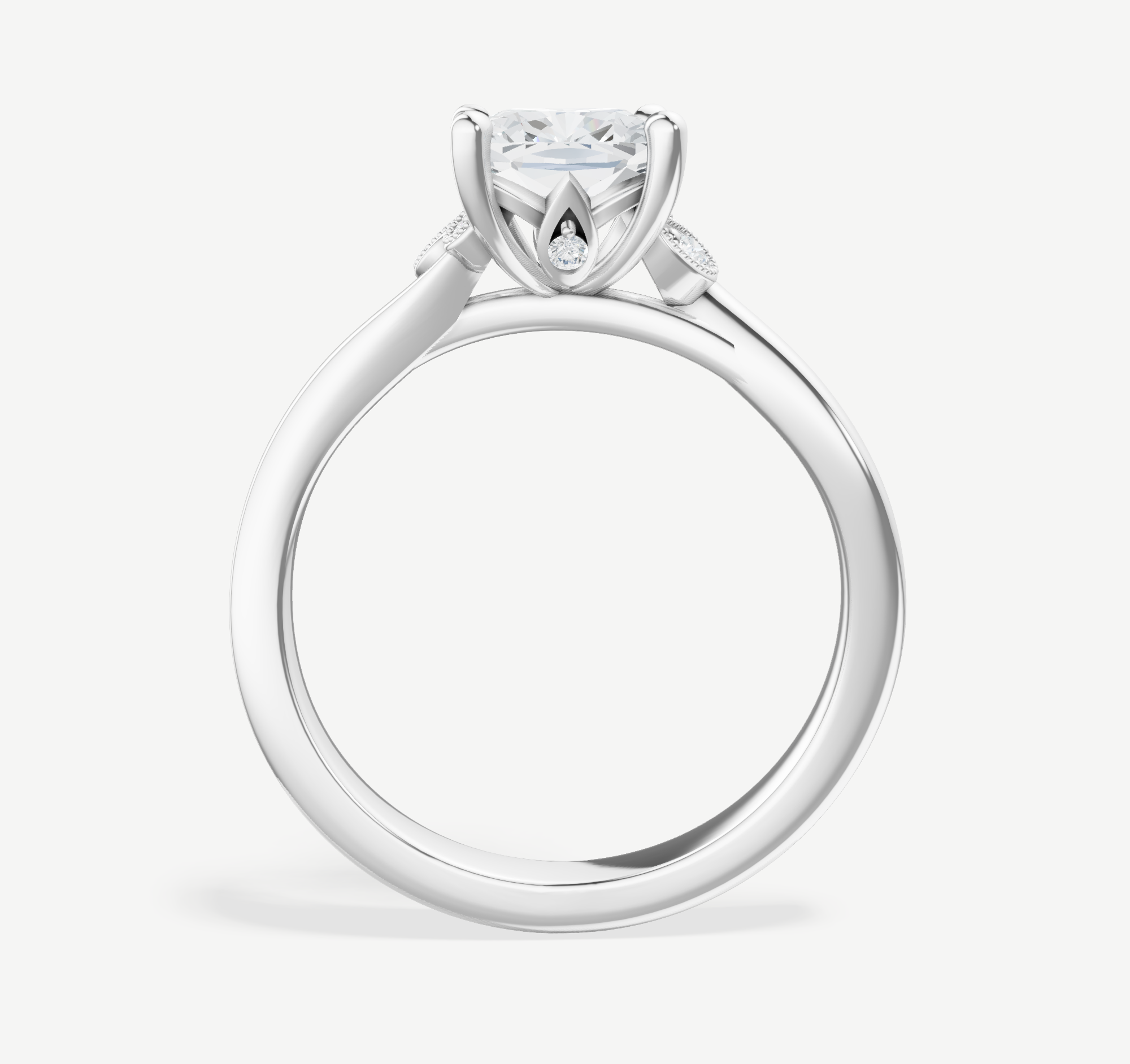 style-104685:-split-band-leaf-accent-head-and-curved-band-with-petals-shank-engagement-ring-with-lab-grown-diamonds