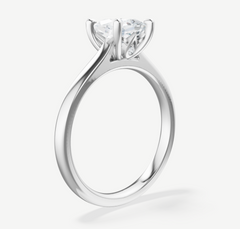 style-104690:-cushion-14k-white-gold-split-band-leaf-accent-head-with-lab-grown-diamonds-classic-tapered-cathedral-band,-approx-2mm-wide