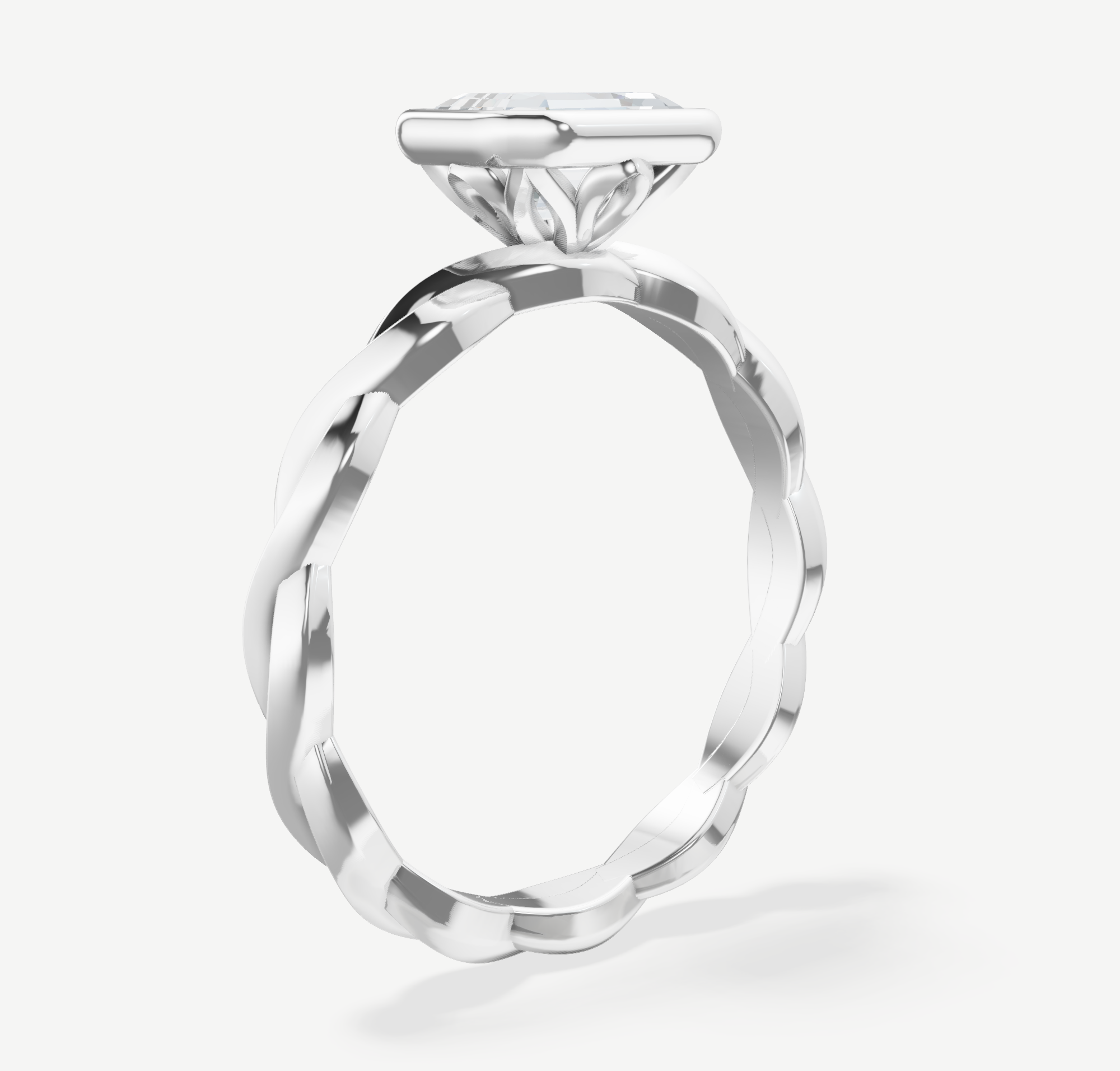 style-104689:-horizontal-petal-bezel-head-and-knife-edge-twist-shank-engagement-ring