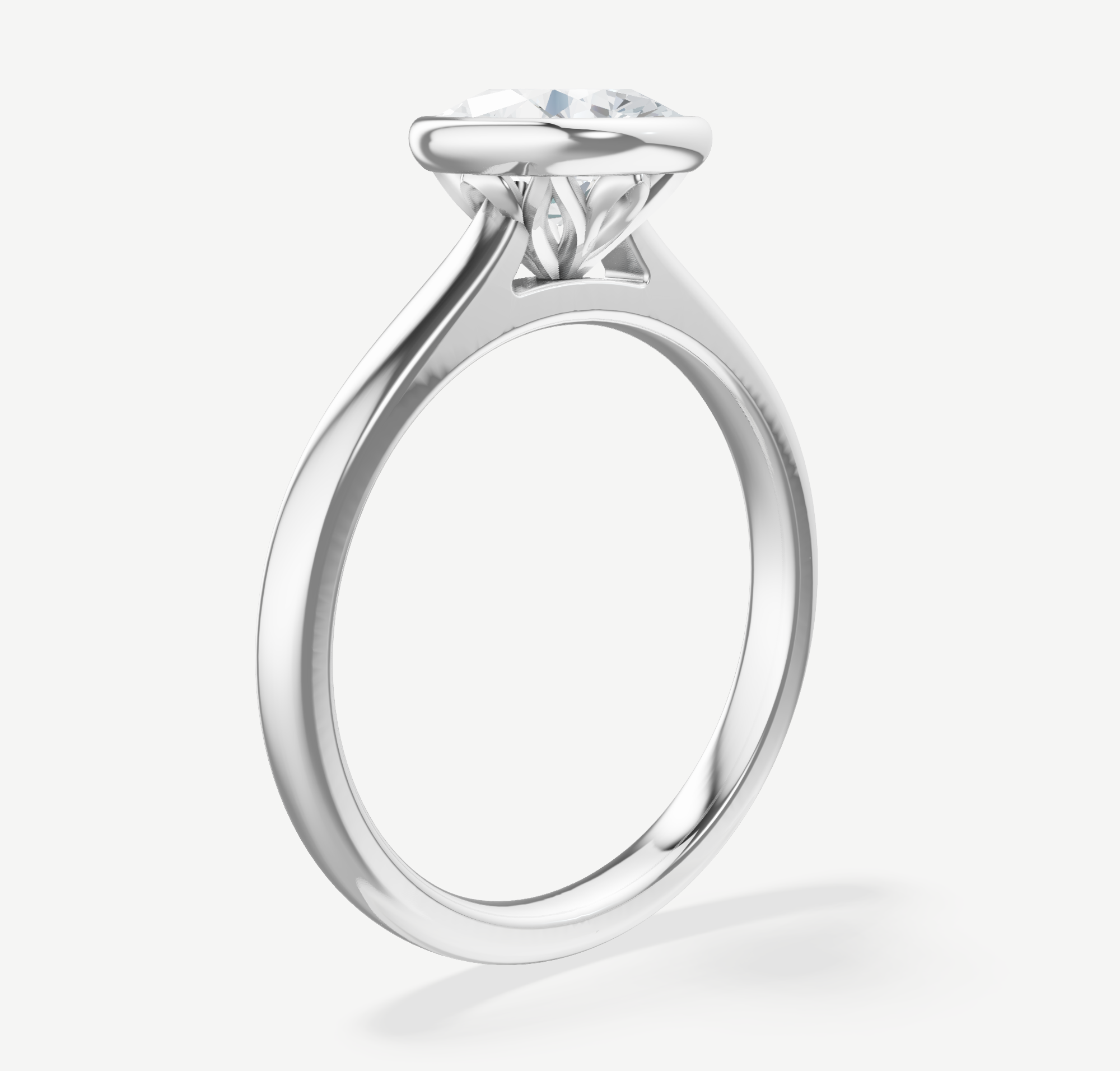 style-104681:-petal-bezel-head-and-classic-tapered-cathedral-shank-engagement-ring