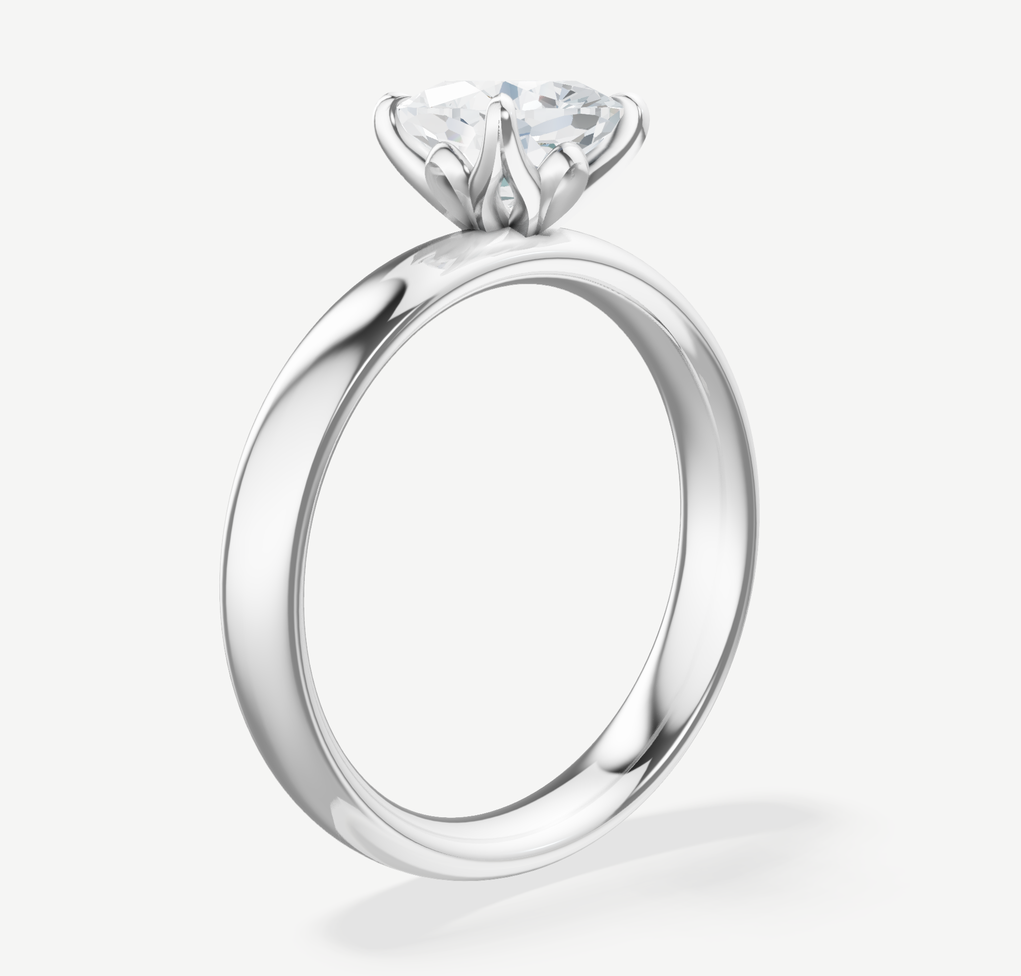 style-104695:-petal-prong-head-and-rounded-comfort-fit-shank-engagement-ring
