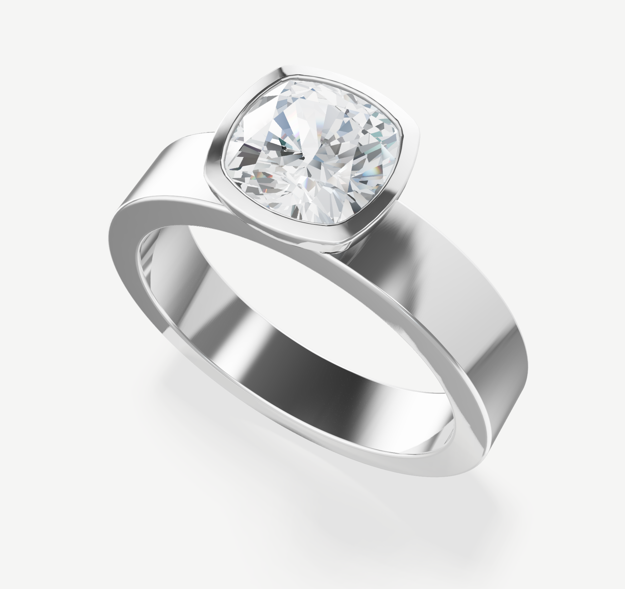 style-104706:-window-bezel-head-and-wide-flat-shank-engagement-ring