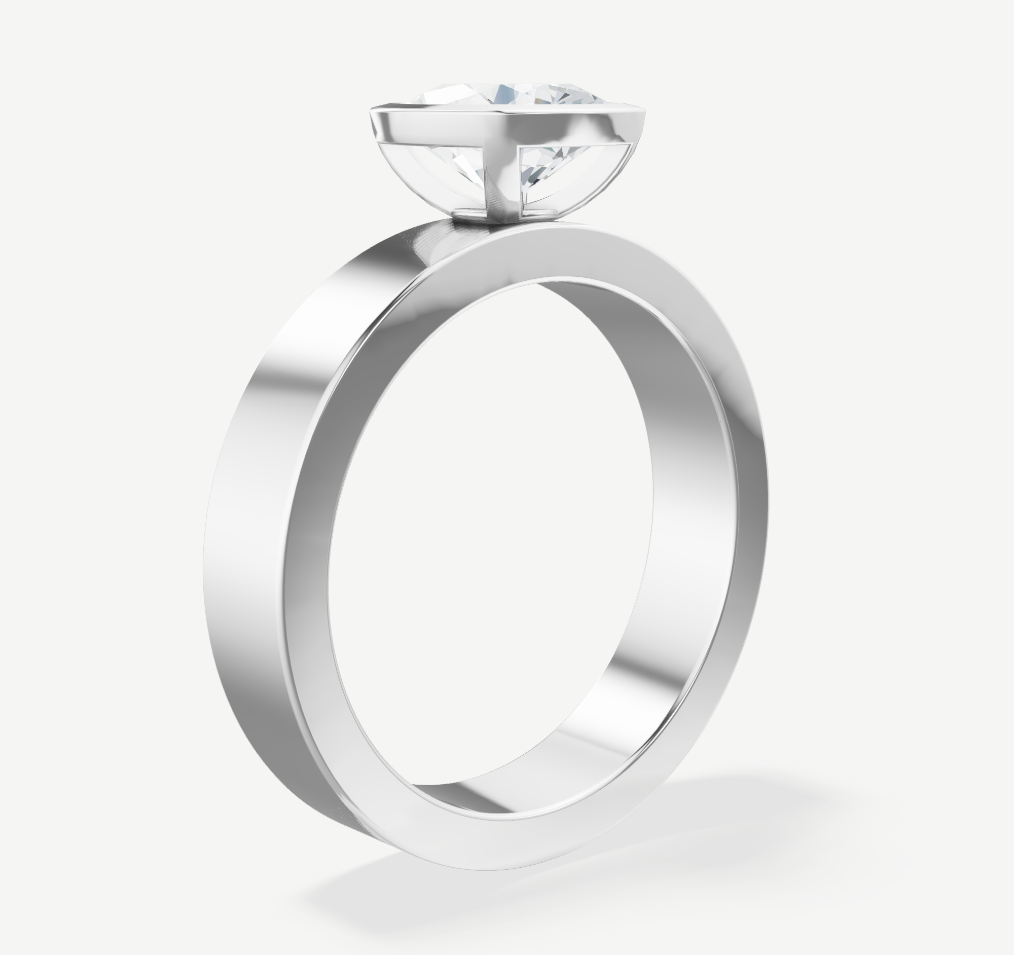 style-104706:-window-bezel-head-and-wide-flat-shank-engagement-ring