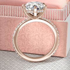 Style 104675: 6-Prong Duchess Head and Adeline Shank engagement ring with lab grown diamonds