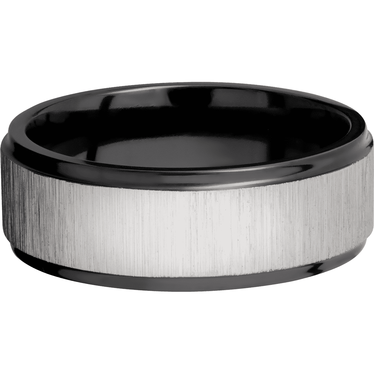 Zirconium + Crosssatinsilver , Polish Finish