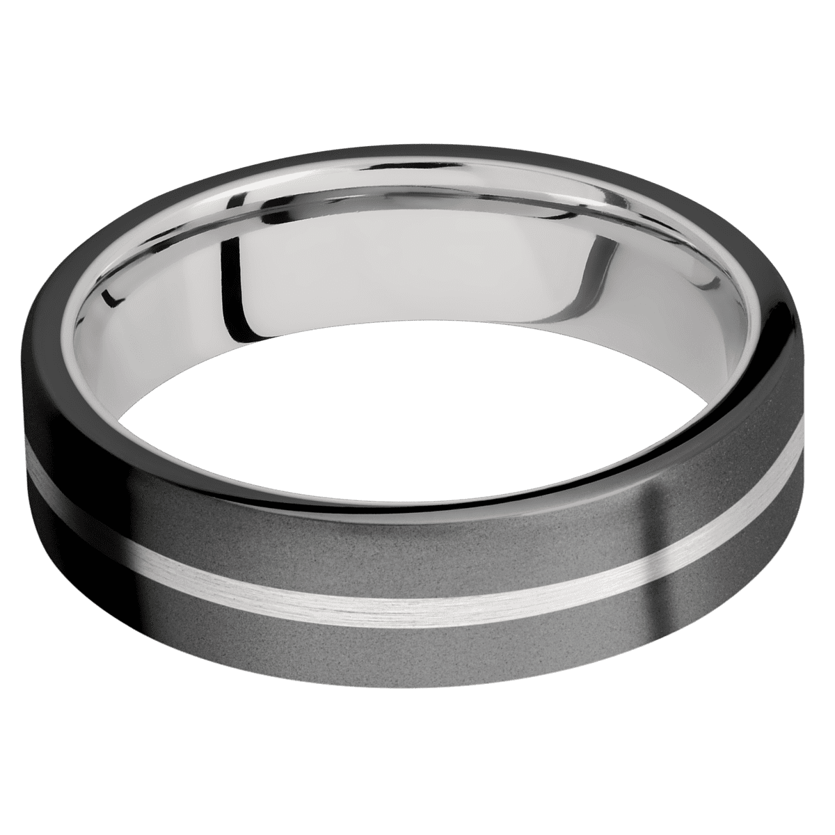 Zirconium + Bead Finish + Platinum