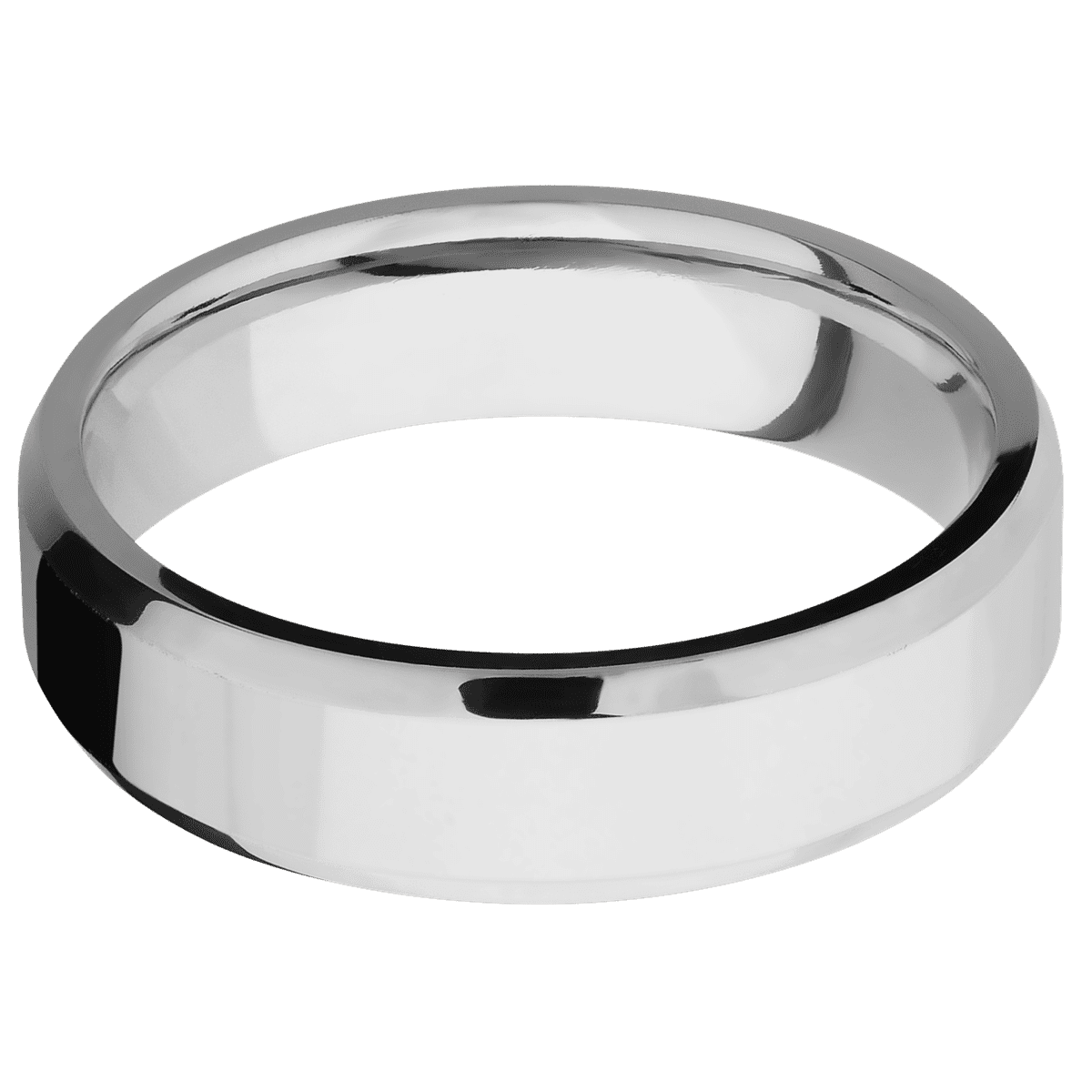 14K White Gold + Polish , Polish Finish