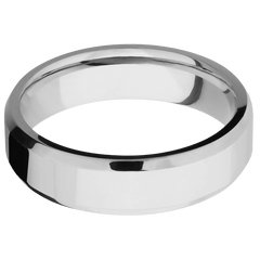 14K White Gold + Polish , Polish Finish