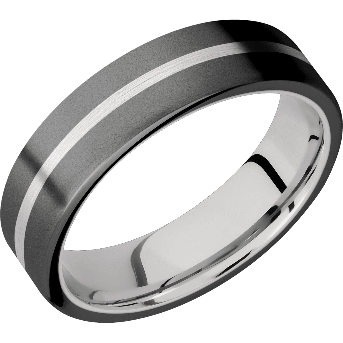 Zirconium + Bead Finish + Platinum