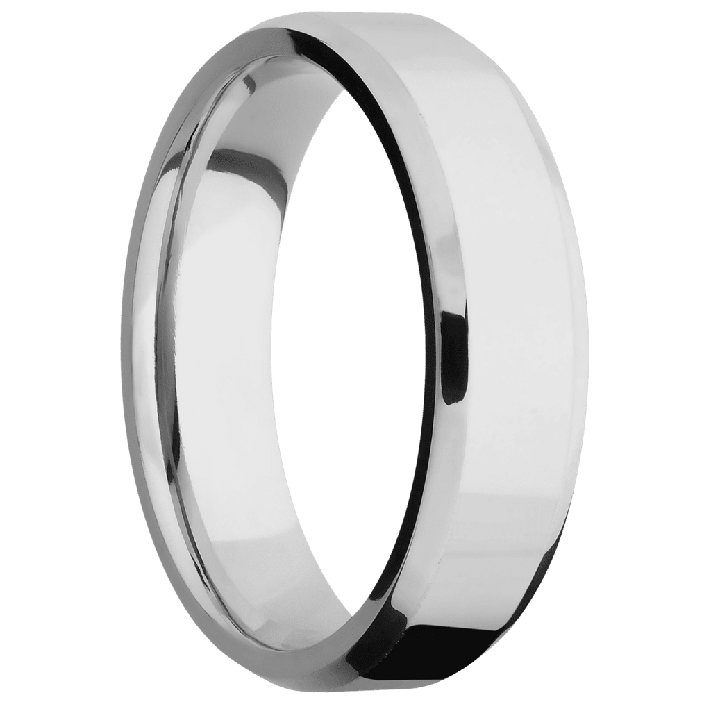 14K White Gold + Polish , Polish Finish