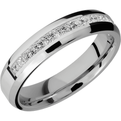 14K White Gold + Polish , Polish Finish