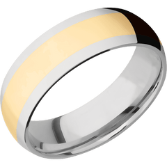 14K White Gold + Polish Finish