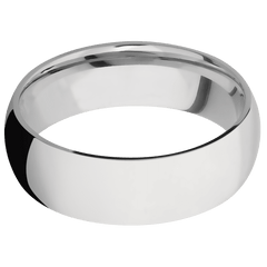 10K White Gold + Polish Finish
