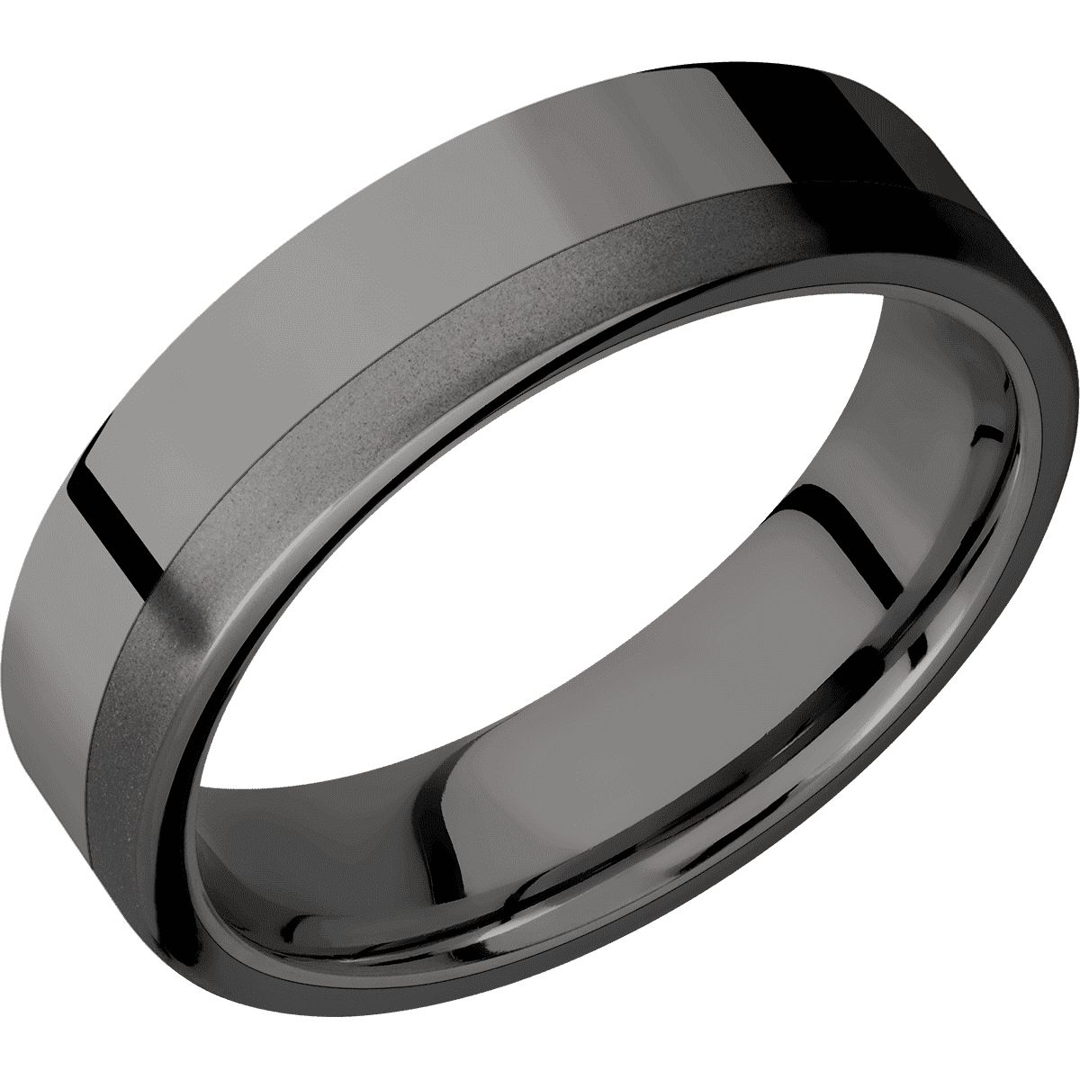 Tantalum Noir + Polish Finish
