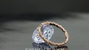 Style 103302: Paisley Designed Eternity Band With Lab Grown Round Diamonds And Milgrained Edges